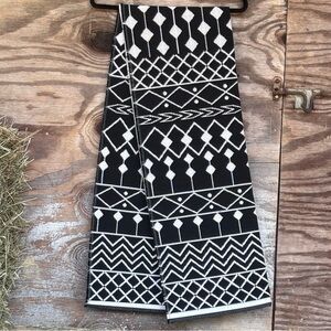 NWOT Geometric Reversible Floor Runner Rug!